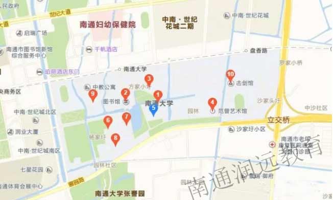 南通大學嗇園校區(主校區)